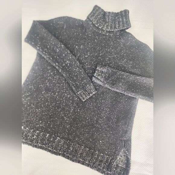 Vince silk and wool blend turtleneck semicrop sweater - Picture 6 of 13